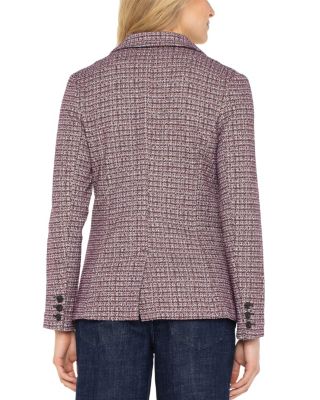 Layered Look Boyfriend Blazer