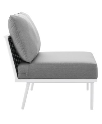 Stance Outdoor Patio Aluminum Armless Chair