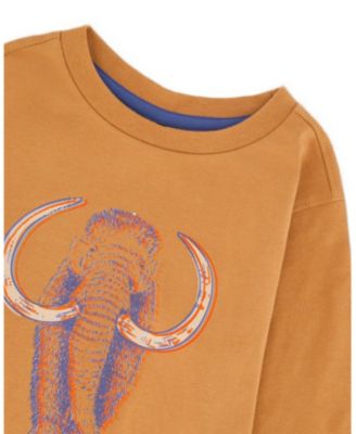 Boys' Organic Cotton Long Sleeve T-Shirt - Little Kid, Big Kid
