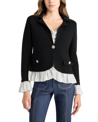 Melisan Contrast Trim Jacket