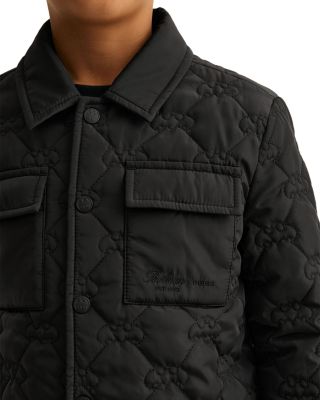Boys' Long Sleeved Batman Quilted Jacket - Little Kid, Big Kid