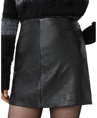 Renai Leather Skirt