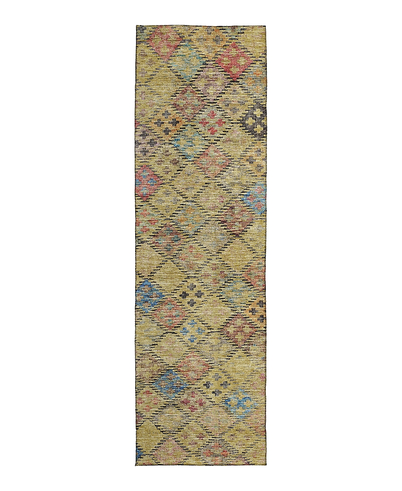 Dalyn Rug Company Solace Washable Sl6 Runner Area Rug 2'3 X 7'6 In Gold