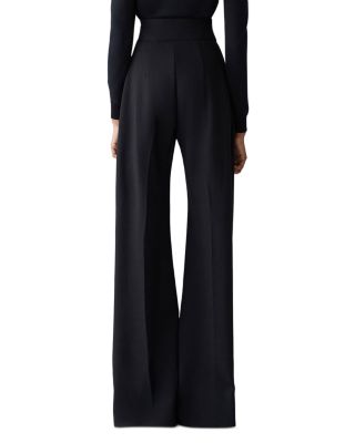 Diane Wool Blend Wide Leg Pants