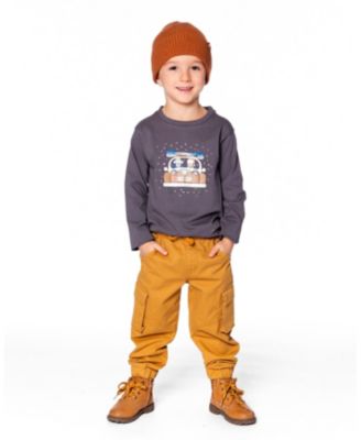 Boys' Twill Jogger Cargo Pants - Little Kid
