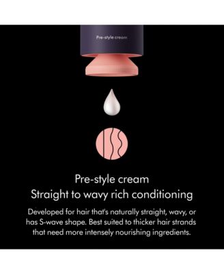 Chitosan Pre-style cream, Straight to Wavy, Rich Conditioning, 100ml
