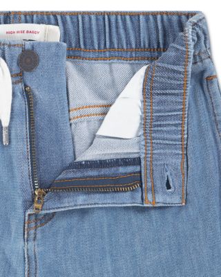 Girls' Luxe Denim High Rise Baggy Jeans - Big Kid