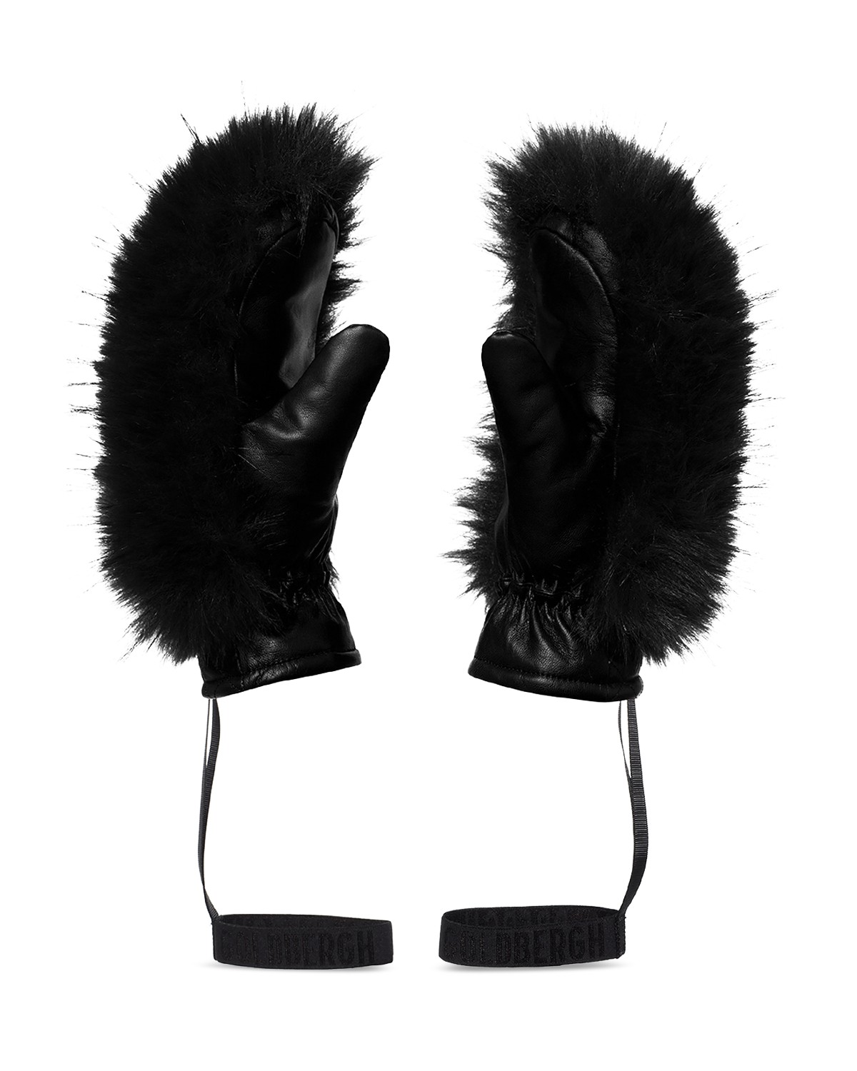 Goldbergh Hill Mittens in Black