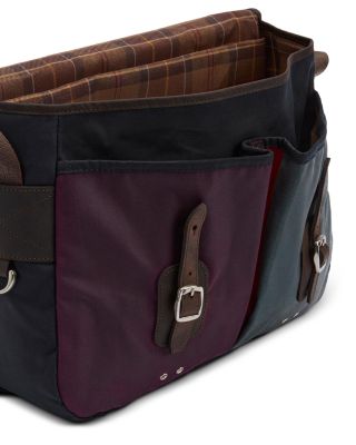  x Paul Smith Waxed Cotton Tarras Crossbody Bag