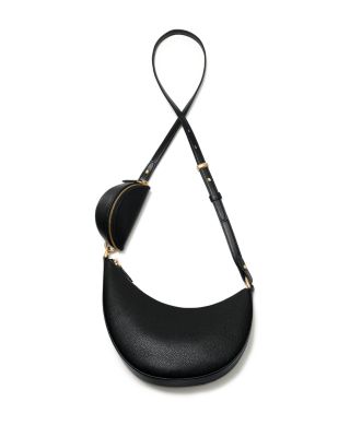 Duo Pebbled Leather Crossbody