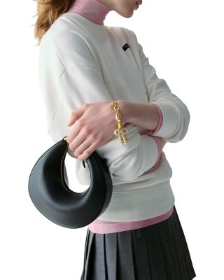 Duo Pebbled Leather Crossbody