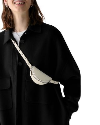 Duo Pebbled Leather Crossbody