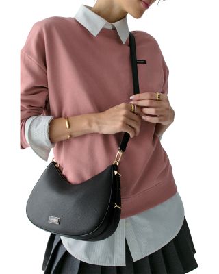 Liv Pebbled Leather Convertible Shoulder Bag