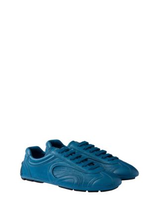 Men's Montecarlo Re-Edition 2005 Antiqued Nappa Leather Sneakers in Blue
