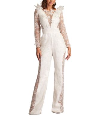 Enger 3D Floral Embroidered Jumpsuit