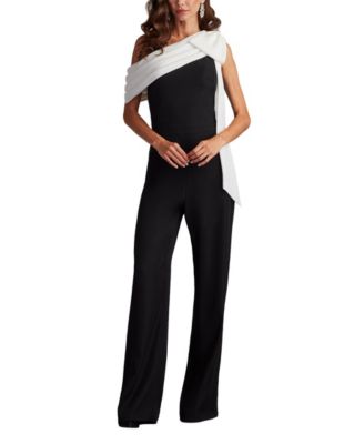 Sancia Bow-Shoulder Jumpsuit