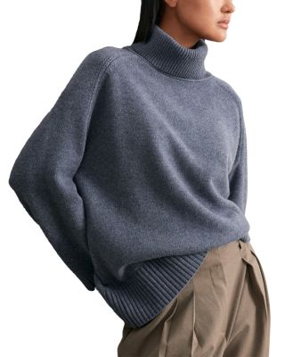 Brooklyn Wool & Cashmere Turtleneck Sweater