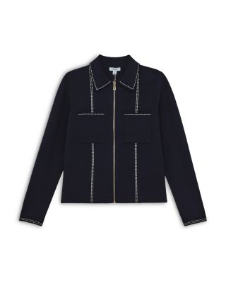 Ivy Stitched Zip Jacket