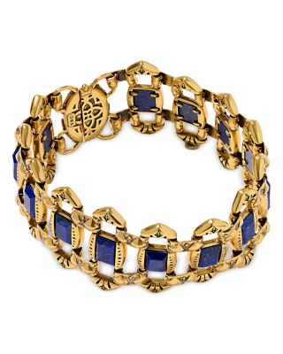Catherine Lapis Lazuli Statement Bracelet