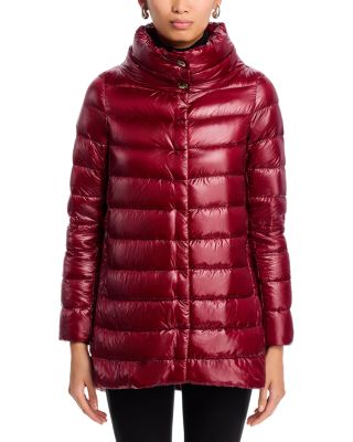 Amelia Stand Collar Down Puffer Coat
