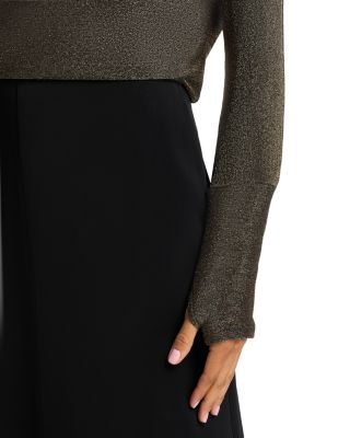 The Anywhere Metallic Threaded Top