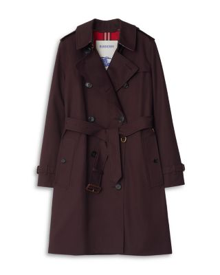Kensington Mid Length Gabardine Trench Coat - Exclusive