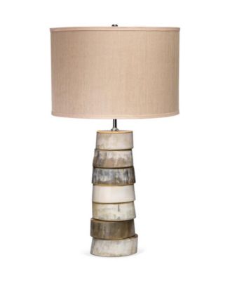 Stacked Horn Table Lamp