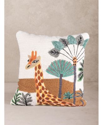 Giraffe Pillow Cover, 20&amp;quot; x 20&amp;quot;