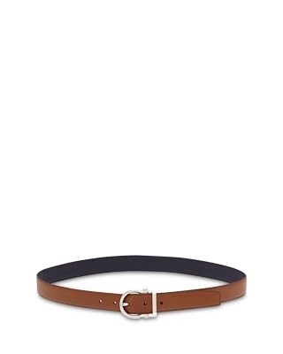 Men's Gancini Buckle Reversible Leather Belt