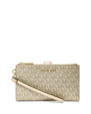 Jet Set Monogram Wristlet