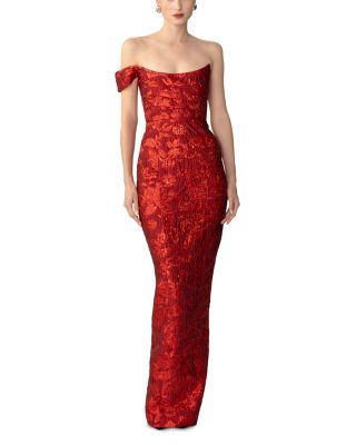 Jackson Jacquard Gown