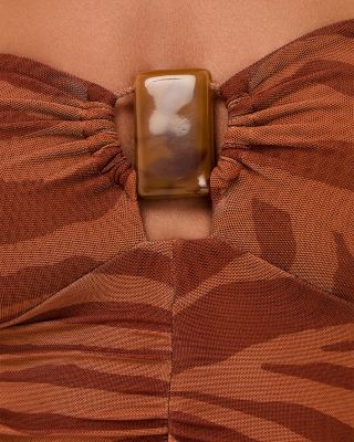 Sundown Suzane Strapless Midi Dress