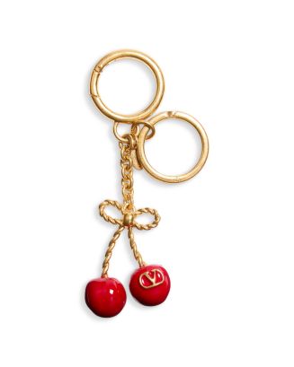 Valentino Garavani Chez Valentino VLogo Key Chain Bag Charm ...
