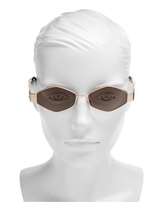 Geometric Sunglasses, 54mm