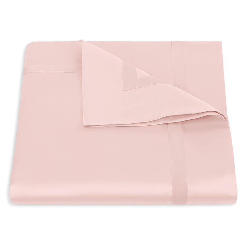 Matouk Nocturne Sateen Duvet Cover, King In Pink