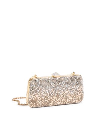 Carry Secrets Rhinestone Minaudiere Clutch