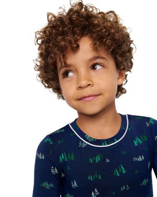 Unisex Printed Long Sleeve PJ Set - Little Kid, Big Kid