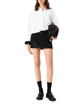 Ipenoir Embroidered Skort