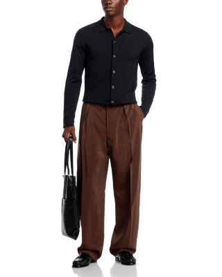 Belted Relaxed Fit Pants