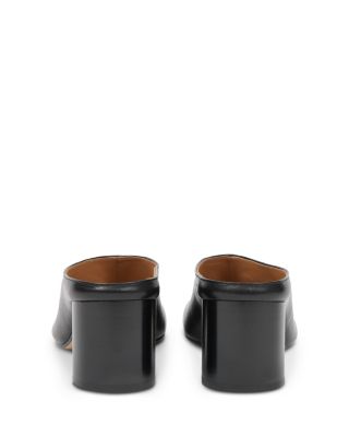 Women's Tabi Leather Pump Mules