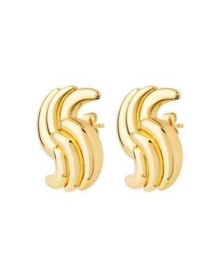 Leni Twist Stud Earrings 