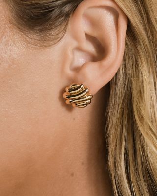 Rudy Textured Stud Earrings