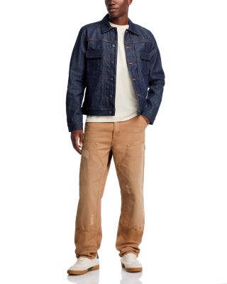 Relaxed Fit Double Knee Pants