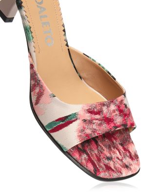 Women's Kitten Heel Mule Sandals