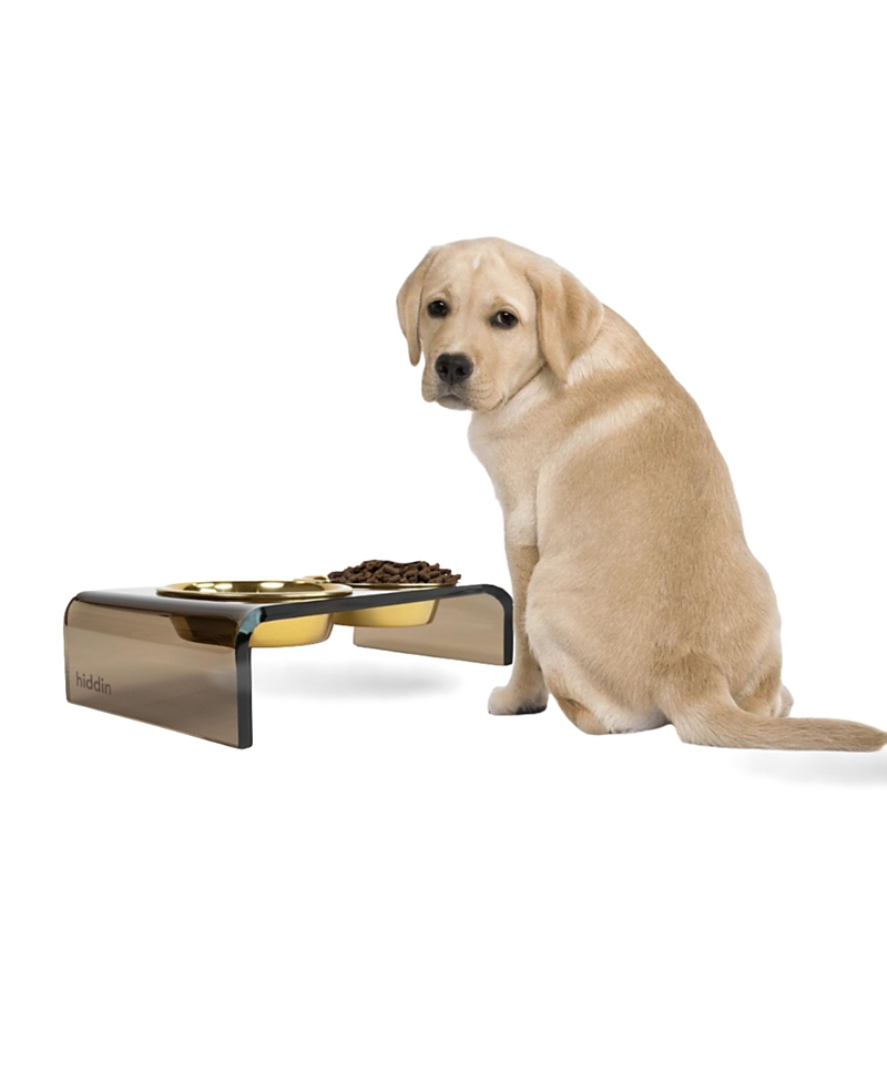 Small Bronze Pet Feeder