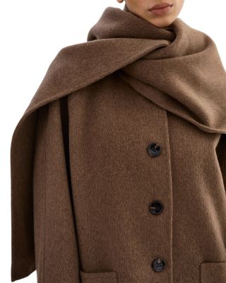 Wool Scarf Coat