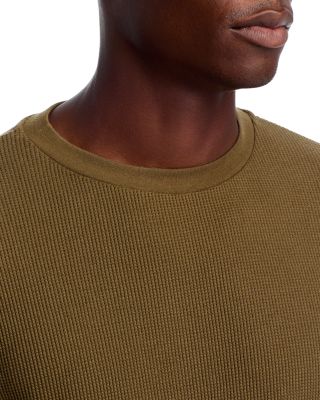 Waffle Knit Long Sleeve Tee