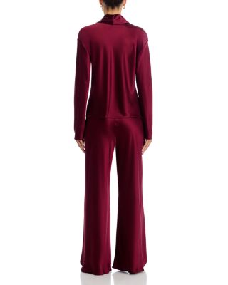 Barb Bias Wide Leg Pants