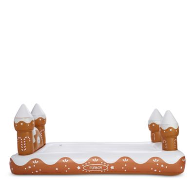 Gingerbread Holiday Kids Sleepover Bed Air Mattress
