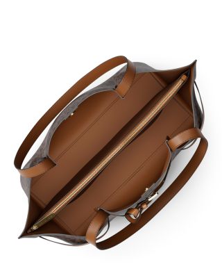 Emilia Large East/West Logo Tote